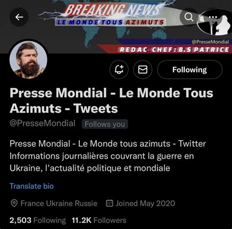 Justicier Matricule On Twitter Rt Pressemondial Bienvenue