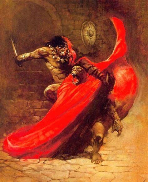 Conan By Frank Frazetta Frank Frazetta Conan The Barbarian Barbarian