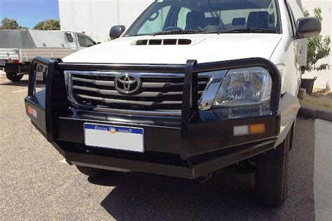 Toyota Hilux Suitable Bull Bar 3L N70 Bull Bar Single Hoop 2011-2015 ...