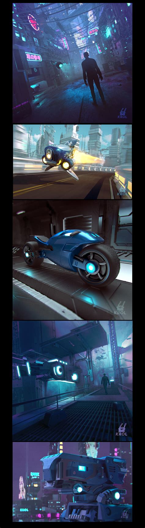 Sci Fi concepts on Behance