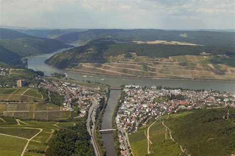 Luftbild Bingen Stadt Bingen