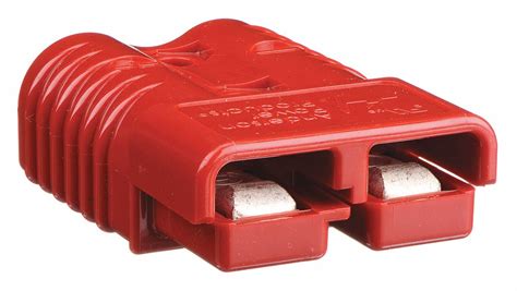 ANDERSON POWER PRODUCTS, Two Pole, Red, Power Connector - 3BY25|6329G1 ...