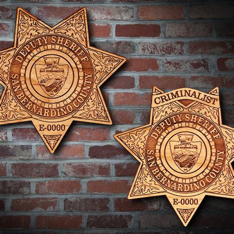 San Bernardino Sheriff Badge - Etsy