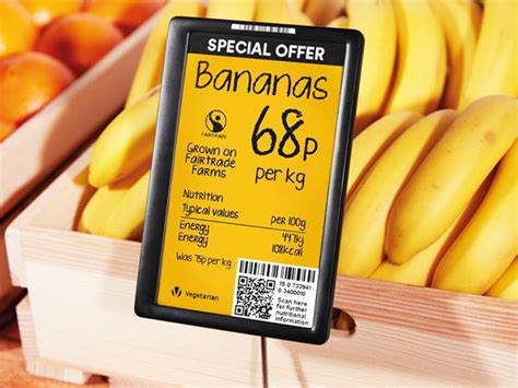 Electronic Shelf Edge Labelling Supermarkets Step Up Tests News