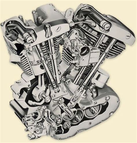 Harley Shovelhead Engine