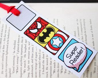 Printable Superhero Bookmarks Handmade Bookmarks Diy, Creative Bookmarks, Handmade Gifts, Diy ...