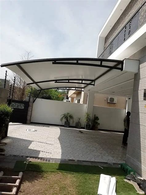 Fiberglass Shed Car Parking Shade Car Shed Fiber Shades Tensile Shades