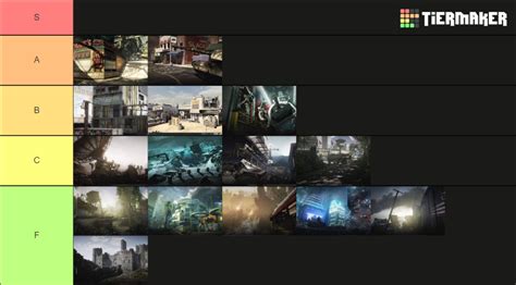 Call of Duty Ghosts Maps Tier List (Community Rankings) - TierMaker