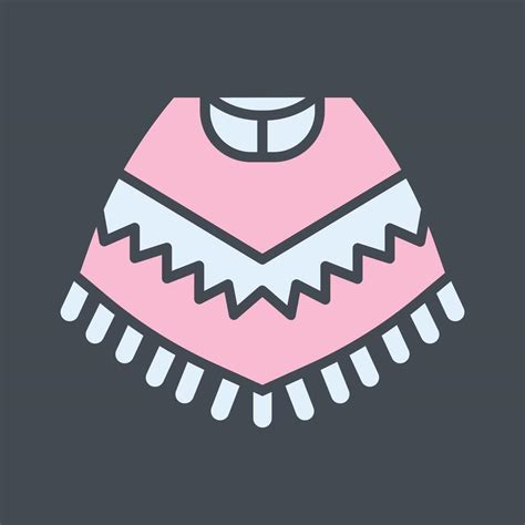 Poncho Vector Icon 41842742 Vector Art At Vecteezy