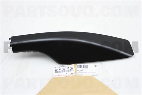 COVER ROOF RACK LEG FRONT RH 6349160110C0 Toyota Parts PartSouq