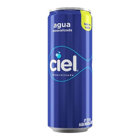 Agua Ciel Mineral 6 Latas Lean De 355 Ml C U Walmart