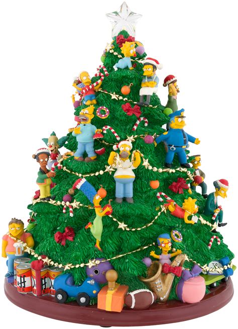 Hake's - "THE SIMPSONS CHRISTMAS TREE" BOXED FIGURINE.