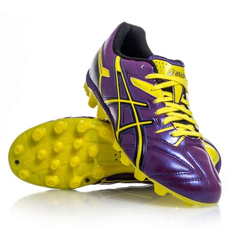 Asics Lethal Tigreor 6 It Gs Junior Boys Football Boots Purple