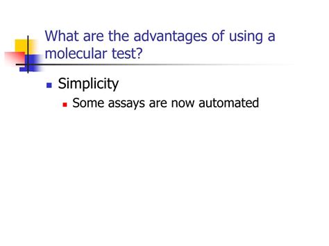 Ppt Molecular Diagnosis Of Infectious Diseases Powerpoint