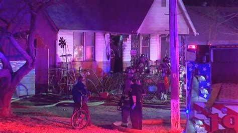 Firefighters Battle House Fire In Sw Okc