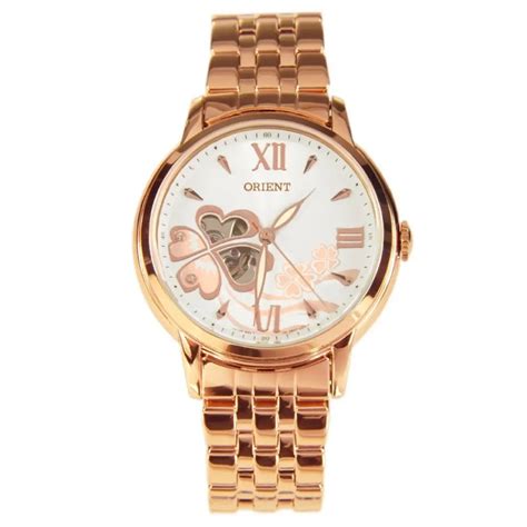 ORIENT FDB07005Z женские механические наручные часы со скелетоном и ...