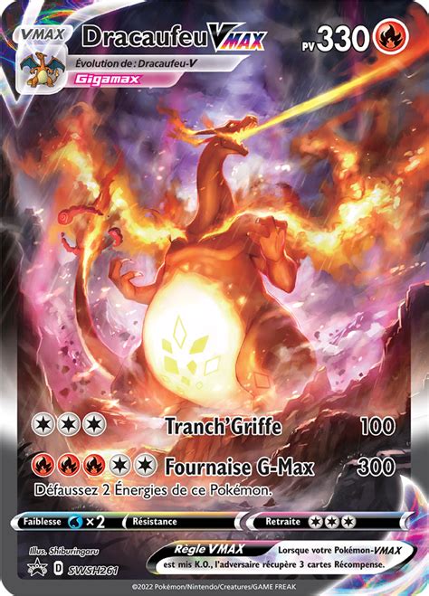 Dracaufeu Vmax Promo Swsh 261 — Poképédia