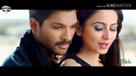 Allu Arjun Hindi Video Telusa Telusa Full Video Song Sarrainodu