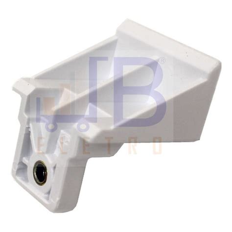 Kit Suporte Branco Puxador Geladeira Electrolux Df36a 67401599 67496214