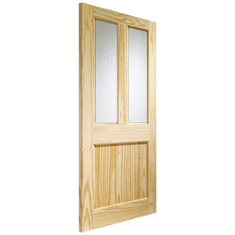 Xl Joinery External Pine Unfinished Malton Glazed Door Leader Doors