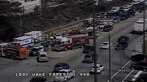 Wreck Closes Southbound Wake Forest Road At I 440 Raleigh News And Observer