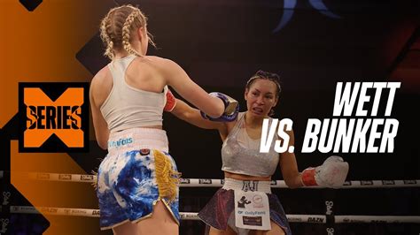 Winner By Decision Astrid Wett Vs Aj Bunker Full Fight Youtube