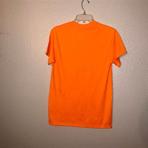 Gildan Tops Gildan Orange Tshirt Size S Poshmark