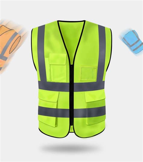 Rompi Safety Proyek Id Holder Saku Rompi Reflektif Lazada Indonesia