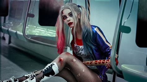 Harley Quinn Cosplay 4k Wallpaper