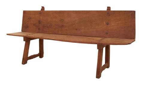 Antique Wood Bench And Jayson Home