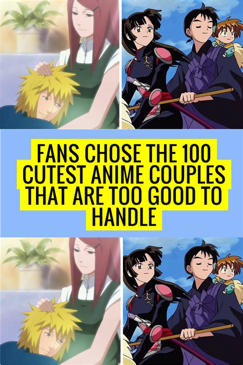 Fans Chose The 100 Cutest Anime Couples That Are Too Good To Handle