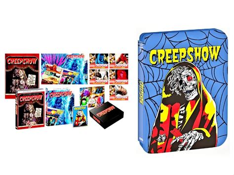 Creepshow 4k Set Steelbook Slipcovers Posters Pins Cards Sticker New Mint Ebay