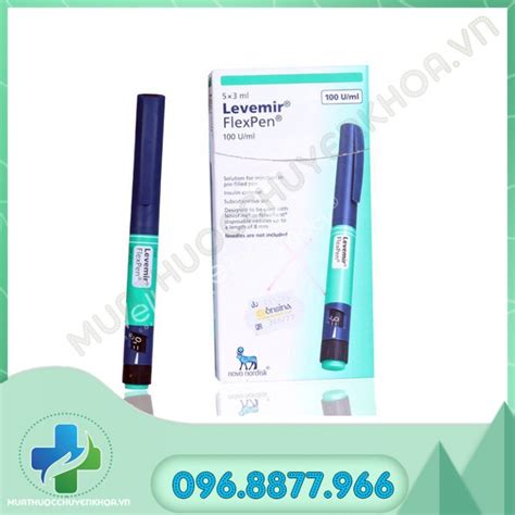 Thuốc Levemir Flexpen 100U/ml - Điều Trị Tiểu Đường