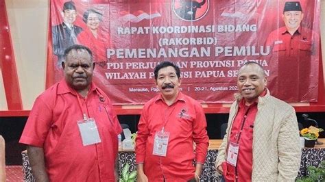 Elisa Kambu Ditunjuk Jadi Panglima Perang Pdip Provinsi Papua Selatan