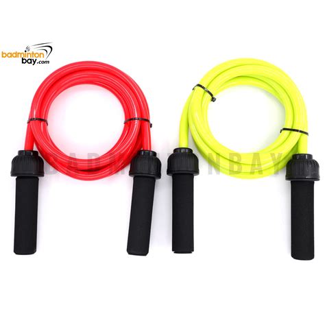 Crossfit Heavy Skipping Rope 700g Weighted Foam Handle Bold Pvc Glossy