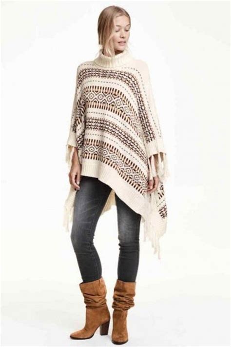 Como usar Ponchos Femininos Looks e ideias incríveis Ponchos