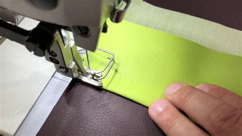 Zoje Upholstery Leather Lockstitch Machine Youtube