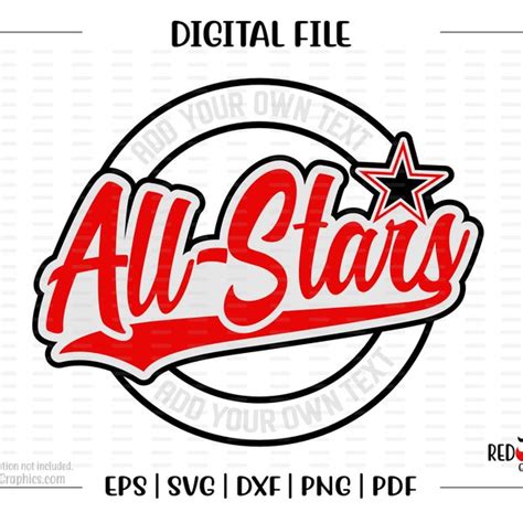 Baseball All Star Logos Etsy