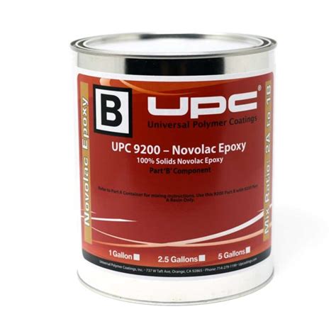 Upc Novolac Epoxy Universal Polymer Coatings