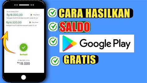 Cara Dapat Saldo Google Play Gratis 2023 Apk Penghasil Saldo Google