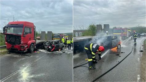 Foto Video Update Accident Rutier Mortal La Cetatea De Balt Un