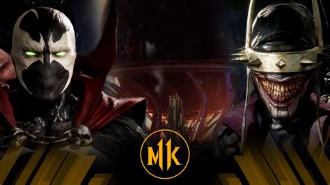 Mortal Kombat 11 Spawn Vs The Batman Who Laughs Very Hard YouTube