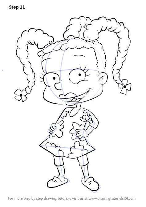 Learn How To Draw Charlotte Pickles From Rugrats Rugrats Step By Step Porn Sex Picture