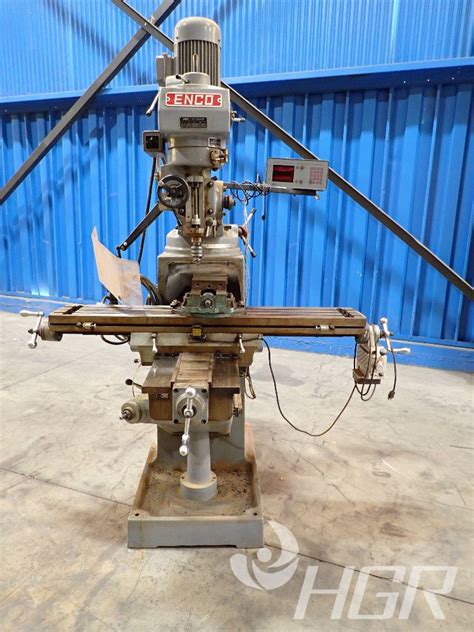 Used Enco Vertical Milling Machine Hgr Industrial Surplus