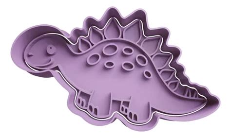 Cortador De Galletas Dinosaurio Estegosaurio 6cm MercadoLibre