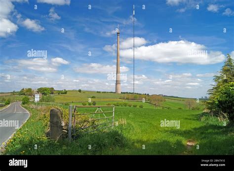 Arqiva emley moor tower hi-res stock photography and images - Alamy