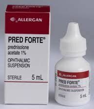 Allopathic Pred Forte ( Prednisolone Eye Drops ), For Allergy, Bottle Size: 5 Ml, Rs 37 /piece ...