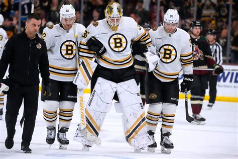 Bruins injuries: Linus Ullmark ‘day to day,’ Brandon Carlo placed on IR