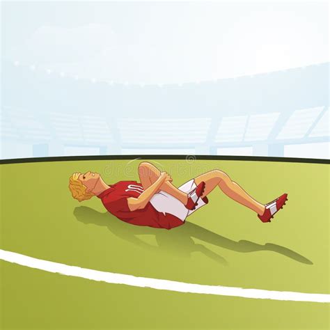 Injured Football Stock Illustrations 209 Injured Football Stock