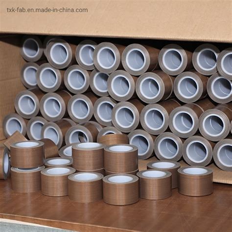 High Temperature Ptfe Teflon Cloth Adhesive Tape For Packaging China Ptfe Fabric And Teflon Tape